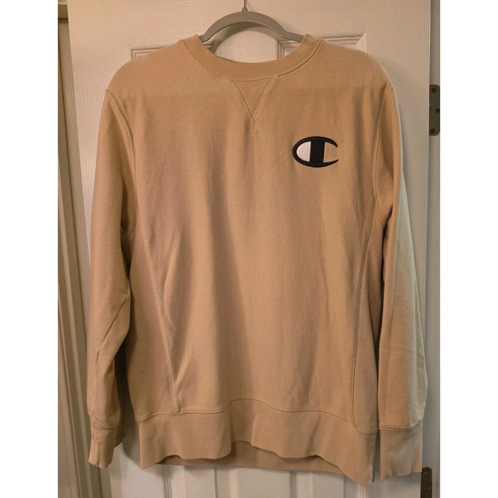 Champion Iconic Crewneck Pullover USA Athletic Sweatshirt Size M Nice Colorway